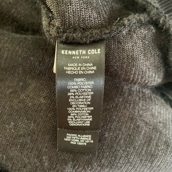 KENNETH COLE Pullover Shearling Womens Sweatshirt - Picture 5 of 6